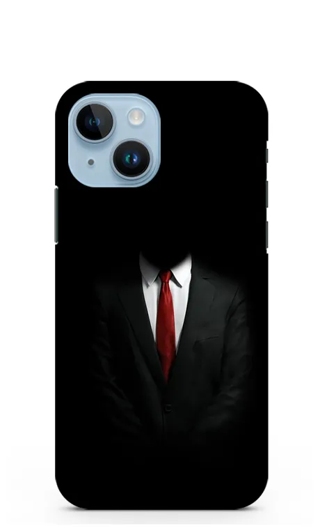 Men suit Apple Iphone 14 Mobile Cover