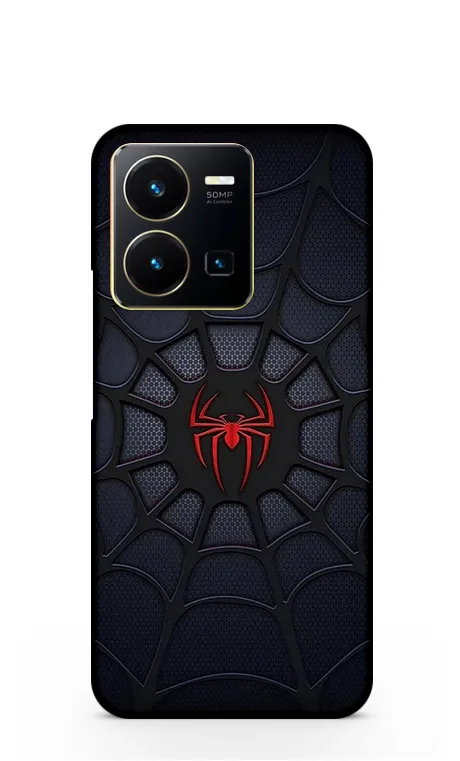 Abstract black spider Vivo Y35 Mobile Cover