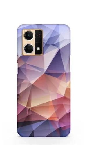 Abstract cool shapes Oppo F21 Pro (4G) Back Cover