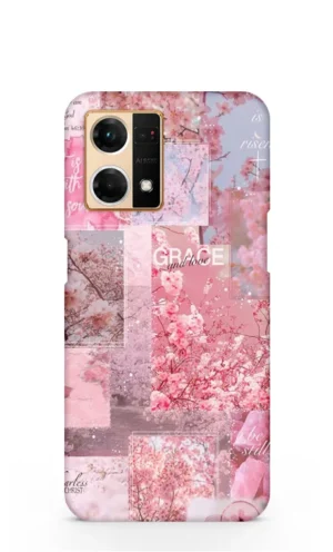 Aesthetic pink Oppo F21 Pro (4G) Back Cover