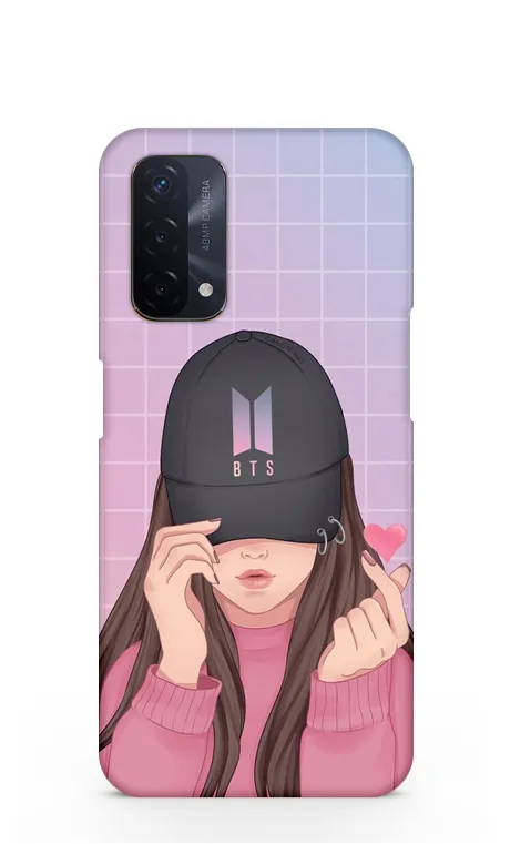 Bts Girl Oppo A74 (5g) Back Cover