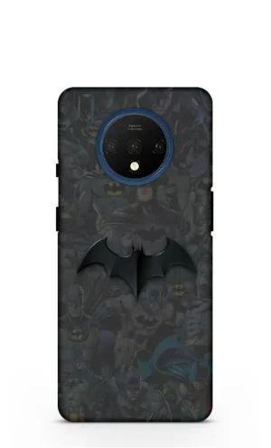 Bat black OnePlus 7T Mobile Cover