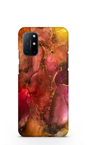 Coloured resin art OnePlus 8T (5G) Mobile Cover