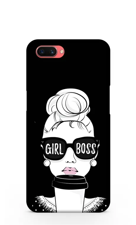 Girl boss Oppo A33 Back Cover - gocovers.in