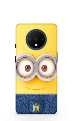 Minion face OnePlus 7T Mobile Cover