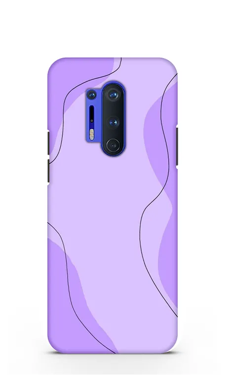 Purple aesthetic OnePlus 8 Pro Mobile Cover