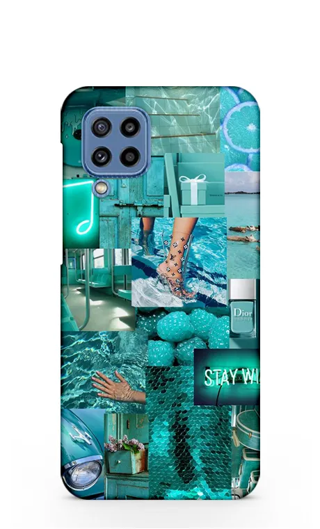 Stay wild colour Samsung Galaxy M32 (4G) Mobile Cover