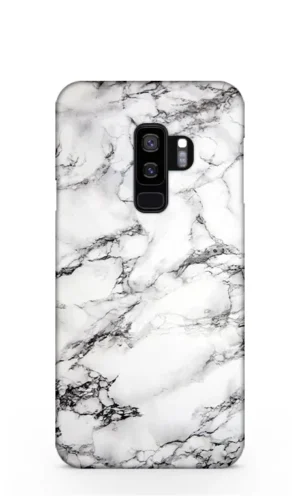 White marble Samsung Galaxy S9 Plus Mobile Cover