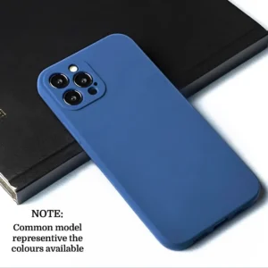 Soft Silicone Rubber case - Blue